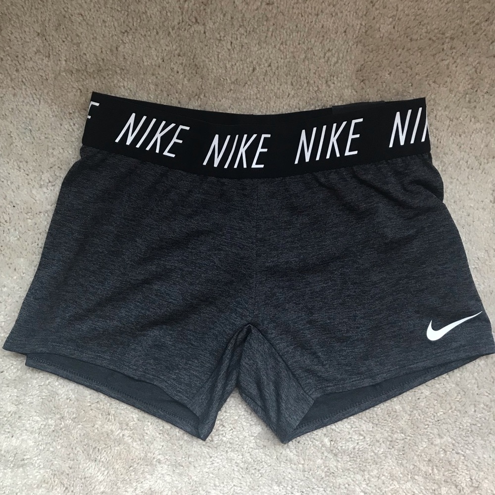 Dark grey Nike drifit shorts
